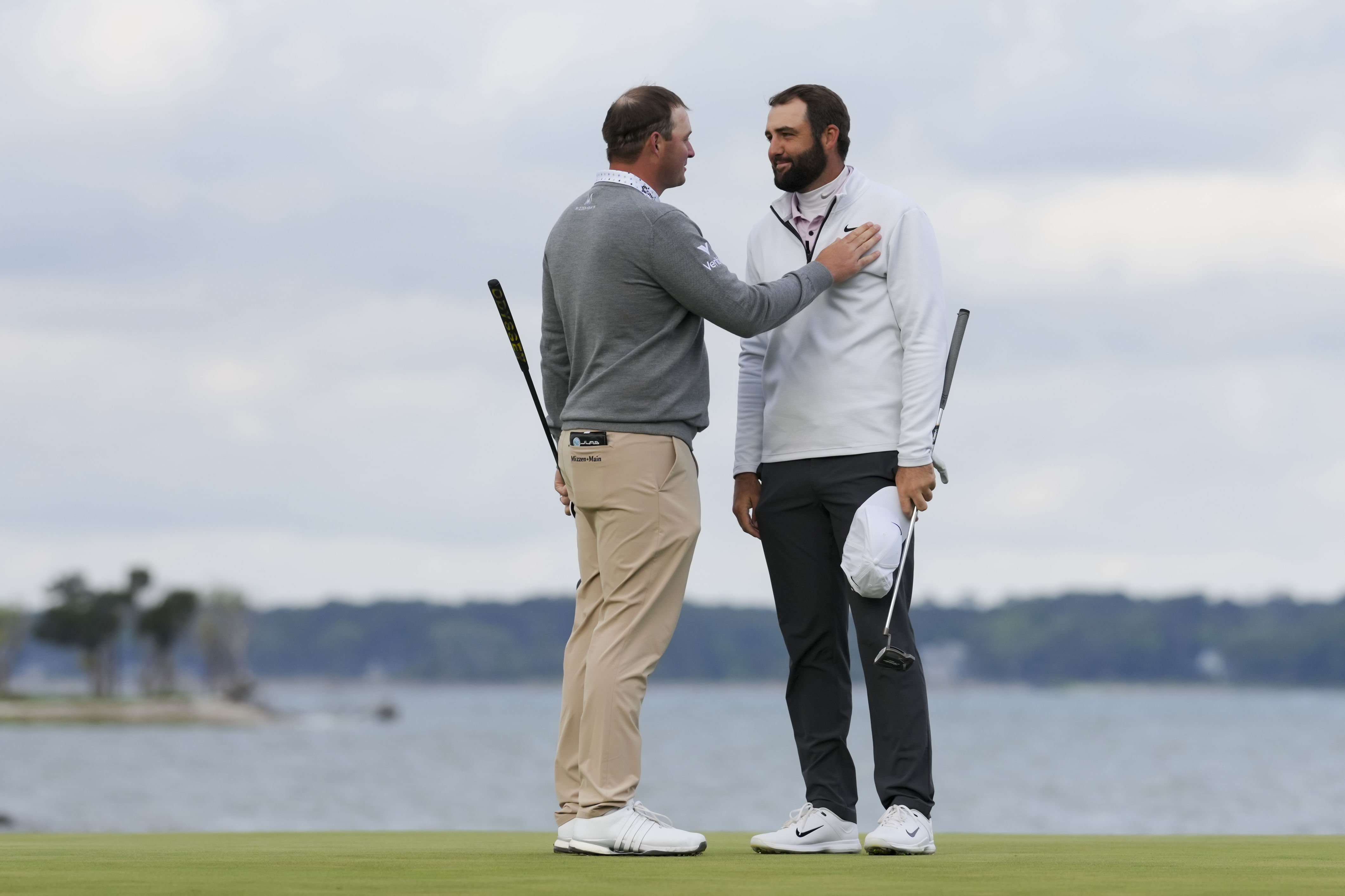 Scottie Scheffler and Sepp Straka (Source: Imagn)
